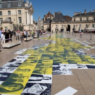 Climats et moi - fresque à Dijon - 31/05/2014 © Armelle