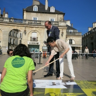 Climats et moi - fresque à Dijon - 31/05/2014