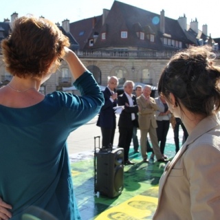 Climats et moi - fresque à Dijon - inauguration - 31/05/2014