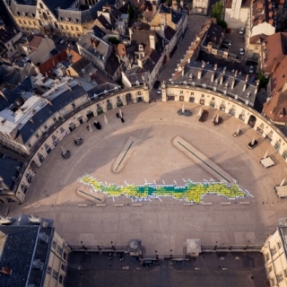 Climats et moi - fresque à Dijon - © Bourgogne Live Prod