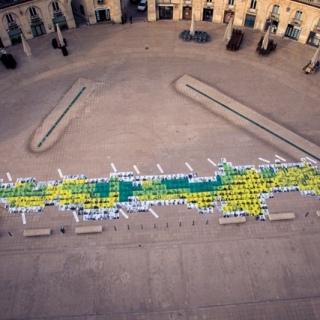 Climats et moi - fresque à Dijon - © Bourgogne Live Prod