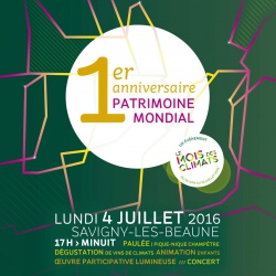 1er anniversaire de l'inscription