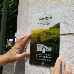 Plaques vignerons 