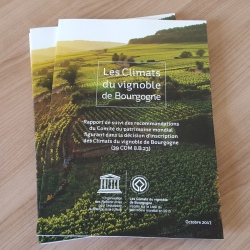 Un rapport d'étape transmis à l'UNESCO
